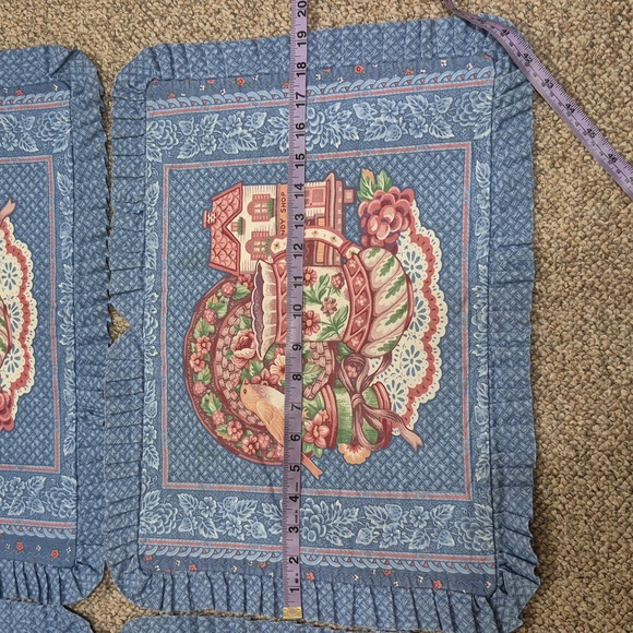 Vintage Set of 4 Beautiful Quilt Table Place Mats - Picture 7 of 7